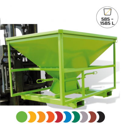 Couverture trémie à casque