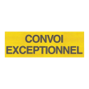 Photo : Panneau convoi exceptionnel Aluminium - 1200 x 400 mm