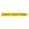 Panneau convoi exceptionnel pour poids lourd 1900 x  250 mm