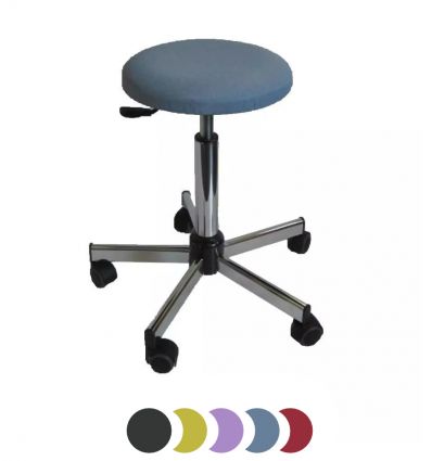 Tabouret ergonomique reglable commande manuelle