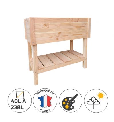 Bac Potager Surélevé en Bois