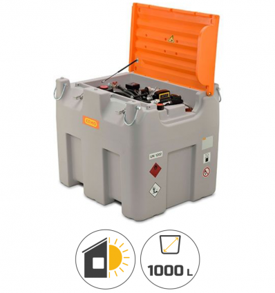 Cuve gasoil mobile 1000L ADR