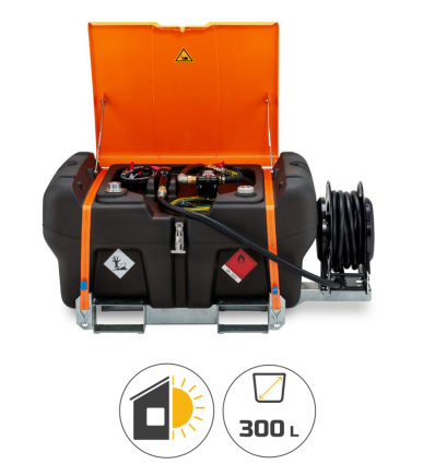 Cuve essence 300 L mobile ADR