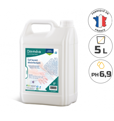 Savon désinfectant gel professionnel 5L