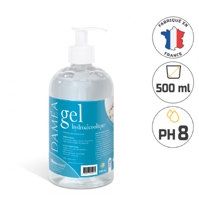 Gel hydroalcoolique 500 ml avec pompe