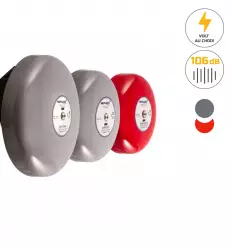 Avertisseur sonore industriel cloche 106 dB