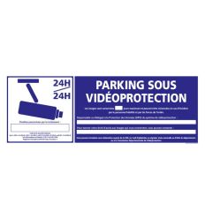 Panneau Parking Sous Vidéo-Protection