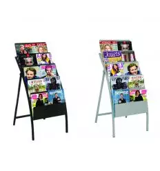 Présentoir brochure sur pied pliant