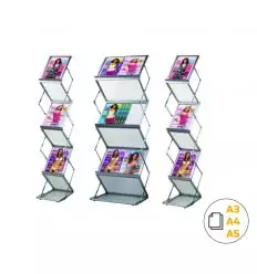 Présentoir brochure pliable
