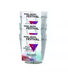 Tourniquet carte postale pour comptoir