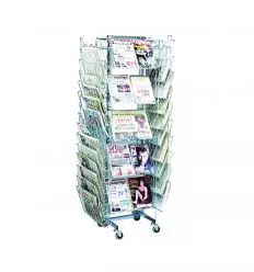 Présentoir journaux 30 cases