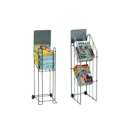 Présentoir mobile à journaux