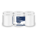 Photo : Rouleau papier essuie-main professionnel - Lot de 6 18 x 18 cm
