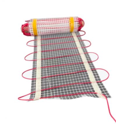 Plancher rayonnant électrique sur trame