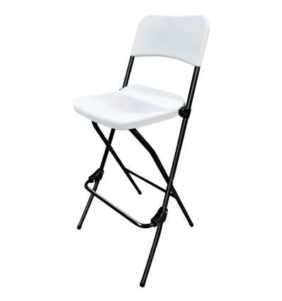 Tabouret haut pliant pour mange debout