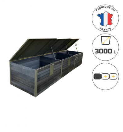 Composteur collectif aluminium