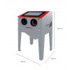 Cabine de sablage professionnelle 220 L dimensions