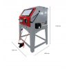 Cabine de sablage professionnelle 825 L
