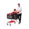 Chariot de course magasin