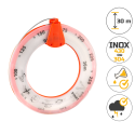 Photo : Rouleau collier de serrage inox 9 mm - AISI 430 - Sans