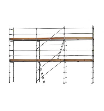 Echafaudage facadier fixe 60 m2 lisses