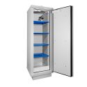 Photo : Armoire anti feu batterie lithium Blanc - 4 étagères + 1 extincteur interne - Armoire 1 porte