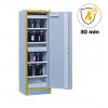 Armoire de sécurité multirisques anti feu 30 minutes