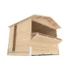 Chalet pliant en bois