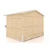Chalet pliable de dos