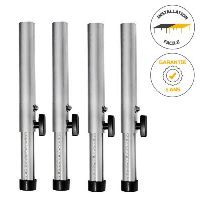 Pieds Quick Lock 40/60 cm