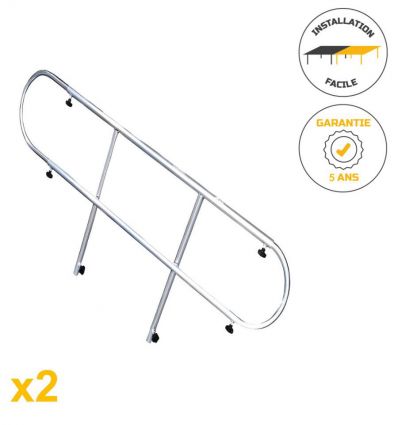 Garde-corps pour escalier Quick Lock