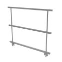 Photo : Garde-corps du praticable pour scène Quick Lock Aluminium