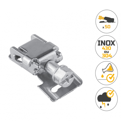 	Boucle de fixation pour collier de serrage 