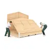 Chalet pliable montage