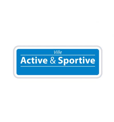 Panneau Ville Active et Sportive