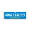 Panneau de signalisation Ville Active et Sportive 4 lauriers 