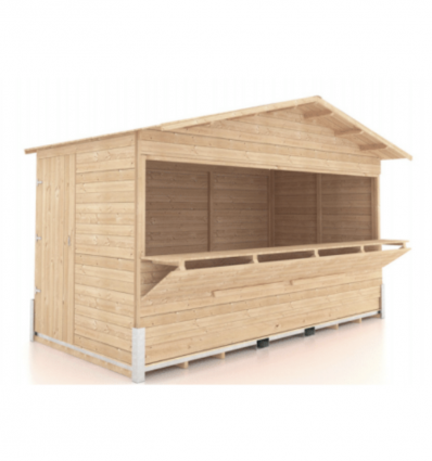 Chalet pliable