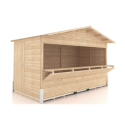 Photo : Chalet bois pliable 8m2 Sans - Sans