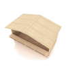 Chalet bois pliable vu de dessus