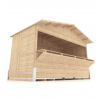 Chalet bois pliable