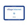 Panneau Village internet 1@ 