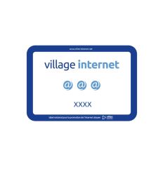 Panneau Village 3@