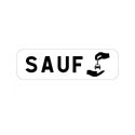 Photo : M6j - Panonceau Sauf Autopartage 500 x 150 mm (1 rail au dos) - Classe 1 (T1)