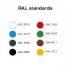 RAL standards arceau de sécurité simple 1000 mm