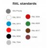 RAL standards arceau corset de protection mobilier urbain
