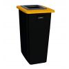 Corbeille de tri sélectif jaune 60L