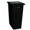 Corbeille de tri sélectif noire 60L