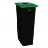 Corbeille de tri sélectif verte 80L
