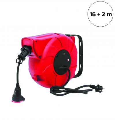 Enrouleur câble électrique mural 1.5mm²