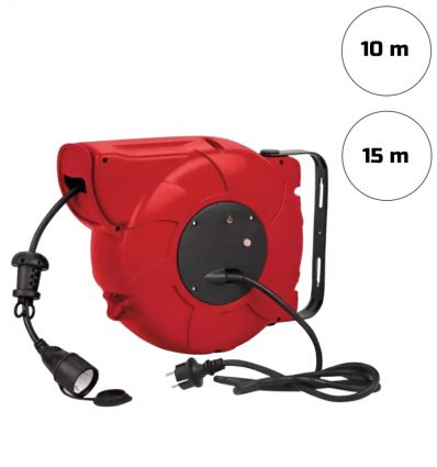 Enrouleur électrique mural 2.5mm²